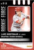 2022 Lars Nootbaar Panini Absolute ROOKIE FORCE JERSEY RELIC 30/199 RC #RF-LN St. Louis Cardinals