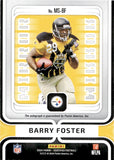 2024 Barry Foster Panini Certified MIRROR SIGNATURES PINK AUTOGRAPH 37/75 AUTO #MS-BF Pittsburgh Steelers