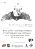 2024-25 Matvei Michkov Upper Deck The Cup ELEGANT ETCHINGS ROOKIE 124/199 RC #EL-MI Philadelphia Flyers