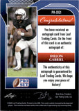 2022 Dillon Gabriel Leaf Pro Set BLUE WAVE AUTOGRAPH ROOKIE AUTO RC 12/30 #PA-DG1 Central Florida Knights Cleveland Browns