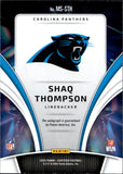 2025 Shaq Thompson Panini Certified MIRRORS SIGNATURE 99/149 AUTOGRAPH AUTO #MS-STH Carolina Panthers