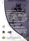 2004 Steven Jackson Upper Deck SP Authentic ROOKIE AUTHENTICS AUTOGRAPH PATCH GOLD 24/25 RC AUTO #210 St. Louis Rams
