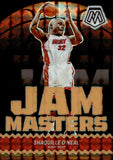 2023-24 Shaquille O'Neal Panini Mosiac ORANGE FLOURESCENT JAM MASTERS 22/25 #6 Miami Heat HOF