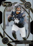2024 Caleb Williams Panini Select CLUB LEVEL SILVER PRIZM DIE-CUT ROOKIE RC #216 Chicago Bears