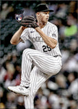 2025 Tanner Gordon Topps Update TRUE PHOTO IMAGE VARIATION ROOKIE RC #US8 Colorado Rockies