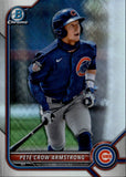 2022 Pete Crow-Armstrong Bowman Chrome Prospects REFRACTOR 280/499 #BCP-198 Chicago Cubs