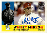 2022 Whitey Herzog Topps Archives FAN FAVORITES AUTOGRAPH AUTO #FFA-60FF-WH St. Louis Cardinals