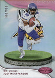 2023 Justin Jefferson Panini Certified FRANCHISE FOUNDATIONS PINK 20/199 #FF-2 Minnesota Vikings