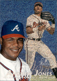 1997 Andruw Jones Fleer Flair Showcase ROW 0 #1 Atlanta Braves
