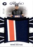 2025 Rome Odunze Panini Flawless DRAFT NIGHT JERSEYS 7/10 PATCH #FDNJ-ROE Chicago Bears