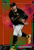 2026 Paul Skenes Topps Finest ORANGE REFRACTOR RARE 17/25 #210 Pittsburgh Pirates