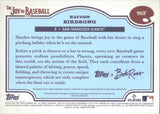 2025 Hayden Birdsong Topps Bob Ross THE JOY OF BASEBALL ROOKIE AUTOGRAPH 1/50 RC AUTO #96F San Francisco Giants
