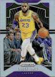 2019-20 Lebron James Panini Prizm SILVER PRIZM #129 Los Angeles Lakers