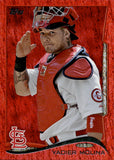 2014 Yadier Molina Topps RED HOT FOIL #57 St. Louis Cardinals 2