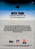 2025 Bryce Young Topps Signature Class TEAL 206/225 #9 Carolina Panthers