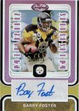 2024 Barry Foster Panini Certified MIRROR SIGNATURES PINK AUTOGRAPH 37/75 AUTO #MS-BF Pittsburgh Steelers
