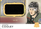 2023-24 Logan Cooley Upper Deck The Cup ROOKIE RINK GALLERY JERSEY 38/49 RC #RGLC-V4 Arizona Coyotes