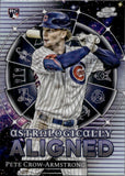 2024 Pete Crow-Armstrong Topps Cosmic Chrome ASTROLOGICALLY ALIGNED ROOKIE RC #AA-13 Chicago Cubs