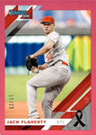 2019 Jack Flaherty Panini Donruss MOTHER'S DAY RIBBON 15/25 #176 St. Louis Cardinals *NRMT*