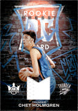 2022-23 Chet Holmgren Panini Court Kings ROOKIE EXPRESSION JERSEY RELIC RC #REM-CHT Oklahoma City Thunder
