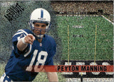 1998 Peyton Manning Playoff Absolute SSD TEAM CHECKLISTS ROOKIE RC #12 Indianapolis Colts