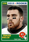 2013 Travis Kelce Panini Score ROOKIE RC #431 Kansas City Chiefs
