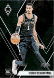 2023-24 Victor Wembanyama Panini Phoenix ROOKIE RC #256 San Antonio Spurs 1