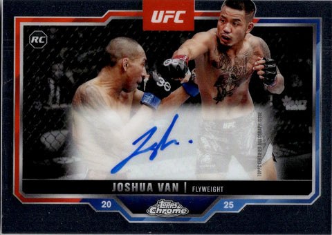 2025 Joshua Van Topps Chrome ROOKIE AUTO AUTOGRAPH RC #CRA-JV Flyweight