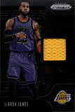2019-20 LeBron James Panini Prizm SENSATIONAL SWATCHES JERSEY RELIC #SS-LBJ Los Angeles Lakers