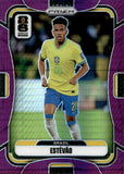 2026 Estevao Panini Prizm FIFA World Cup PURPLE HYPER PRIZM 123/299 #87 BRAZIL