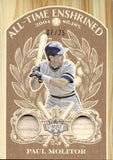 2025 Paul Molitor Leaf Lumber ALL-TIME ENSHRINED GAME-USED BAT 7/25 #AE-48 Milwaukee Brewers