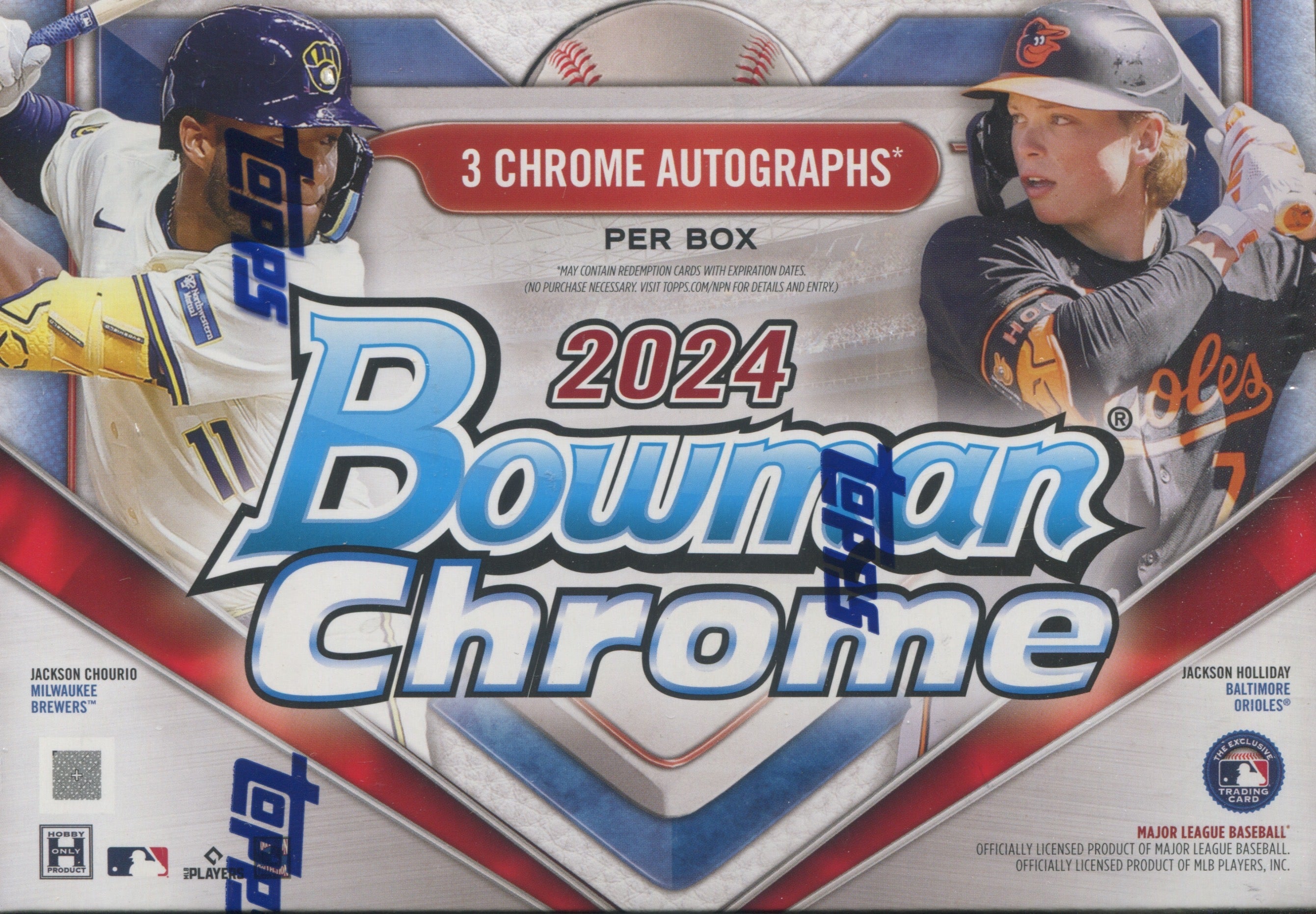 2024 Bowman Chrome Baseball HTA Choice, Box