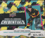 2023-24 Upper Deck Credentials Hobby Hockey, 20 Box Master Case