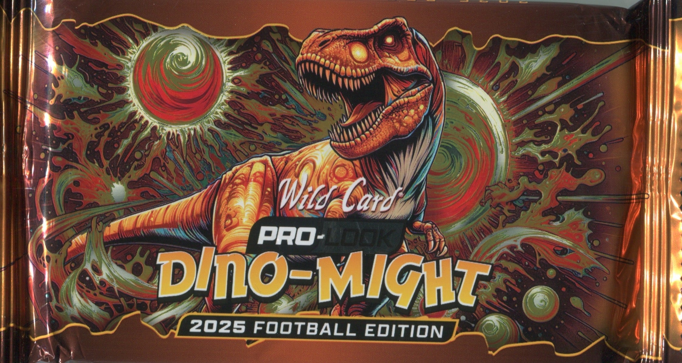 2025 Wild Card Dino-Mite Pro-Look Football Hobby, Pack