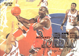 1997-98 Michael Jordan Fleer #23 Chicago Bulls