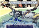 2020 Mike Jones Topps Finest FINEST MOMENTS AUTOGRAPH REFRACTOR AUTO #FM19 St. Louis Rams