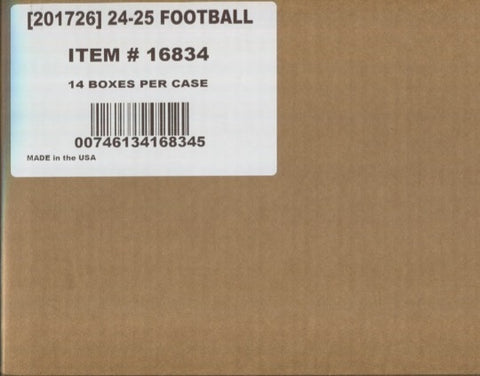 2024 Panini Photogenic Football Hobby, 14 Box Case