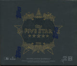 2026 Topps Five Star Baseball Hobby, 3 Box Case