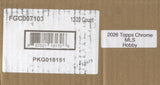2026 Topps MLS Chrome Soccer Hobby, 12 Box Case