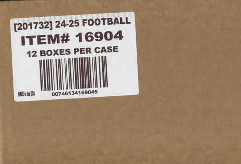 2024 Panini Prizm Football Hobby, 12 Box Case