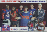 2024 Leaf Metal Blue Mountain State BMS Hobby, 10 Box Case *RELEASES 11/15*