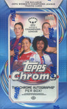 2025-26 Topps UEFA Women's Champions League Chrome Soccer Hobby, Box *RELEASES 6/18*
