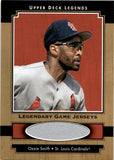 2001 Ozzie Smith Upper Deck Legends LEGENDARY GAME JERSEYS #J-OS St. Louis Cardinals