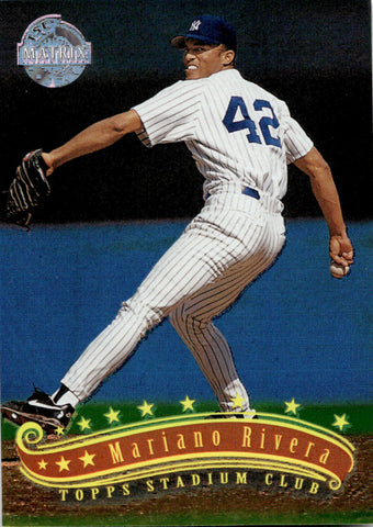 1997 Mariano Rivera Topps Stadium Club MATRIX #11 New York Yankees HOF