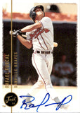 1999 Rafael Furcal Just Minors AUTOGRAPH AUTO Atlanta Braves