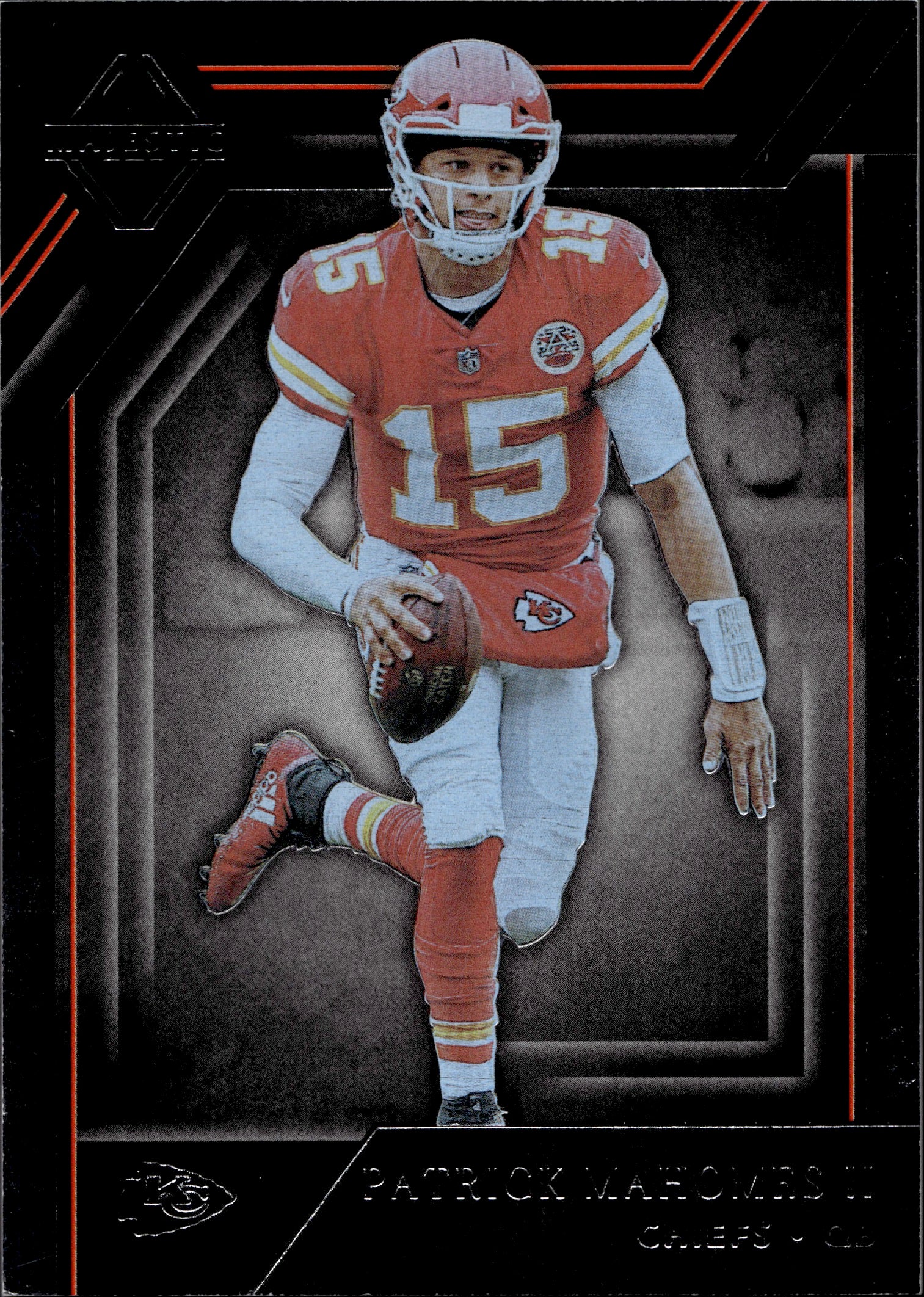 Patrick Mahomes II 2022 Donruss Elite Star Status Green Series Mint In