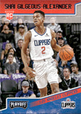 2018-19 Shai Gilgeous-Alexander Panini Chronicles Playoff ROOKIE RC #195 Los Angeles Clippers 7