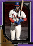 2021 Bryce Harper Topps Museum Collection PURPLE 7/99 #29 Philadelphia Phillies