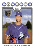 2020 Clayton Kershaw Topps SERIES ONE ROOKIE CARD RETROSPECTIVE RC LOGO MEDALLION CARD #RCR-CK Los Angeles Dodgers