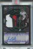 2021 Kyle Pitts Panini Obsidian PURPLE ETCH ROOKIE PATCH AUTO 07/40 AUTOGRAPH RELIC RC #210 Atlanta Falcons